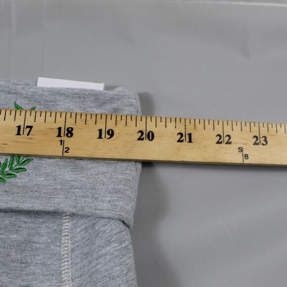 Victorias Secret Pink Leggings XXL All Day Cotton Foldover Flare Bell Bottom Y2K - Picture 9 of 14